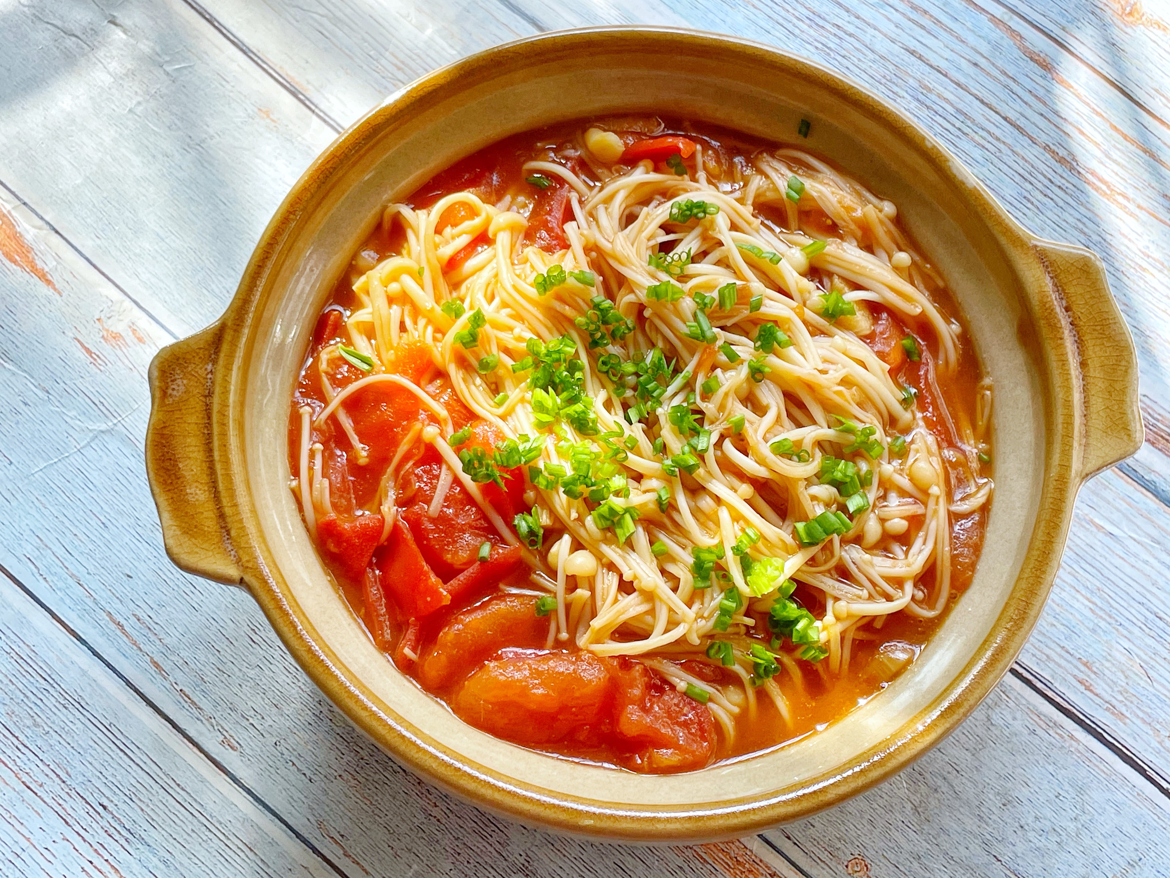 低脂低卡减脂餐‼️家常快手菜‼️番茄金针菇‼️好吃不胖的做法 步骤11