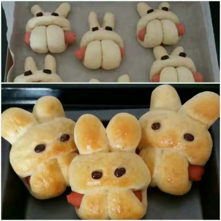 小兔子香肠包