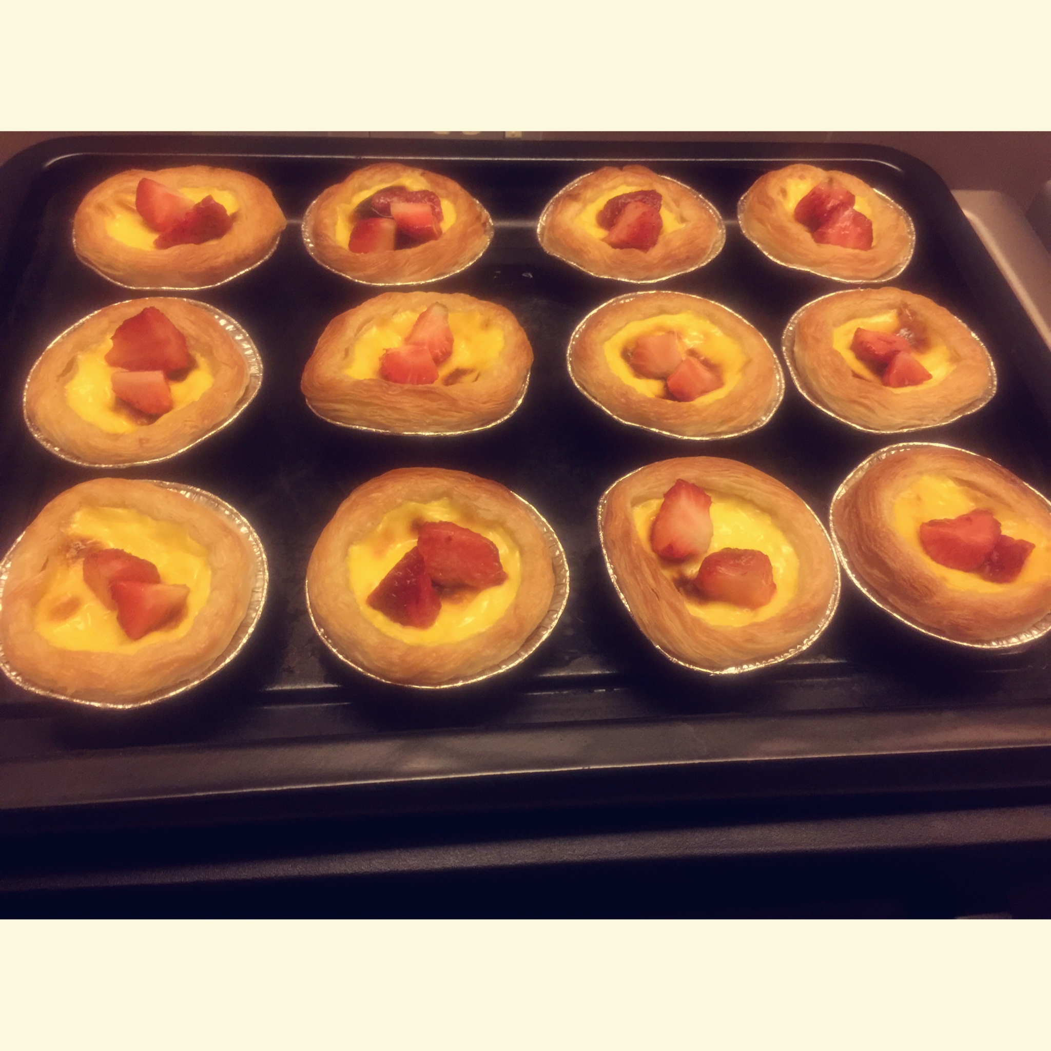 超完美味道超正的蛋挞配方，比KFC的还要嫩还要香~做过最好吃的蛋挞配方