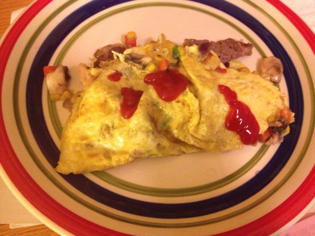 西式乳酪欧姆蛋 omelette