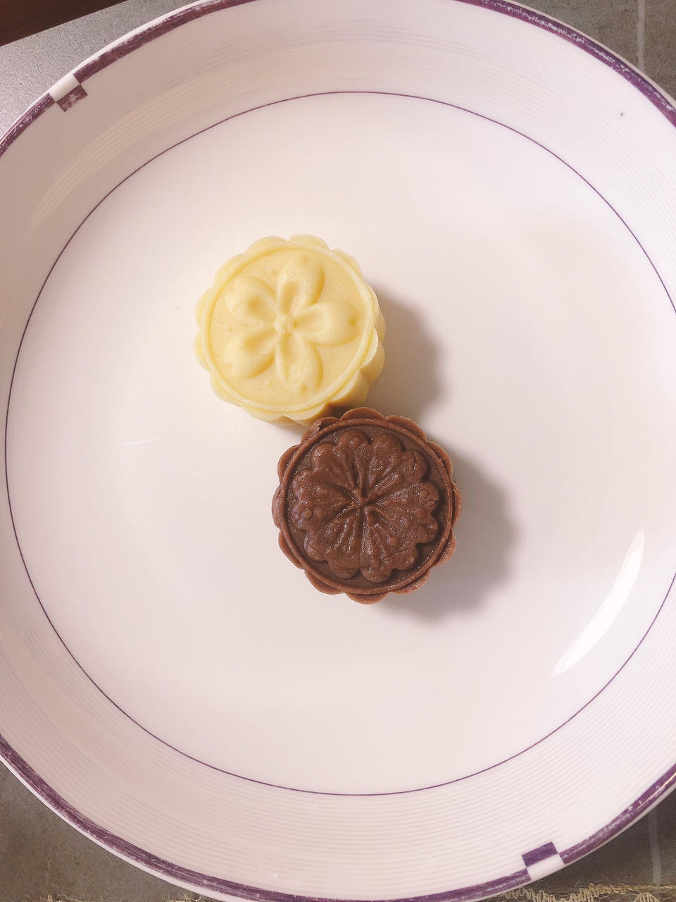 奶香绿豆糕【krups机器人】