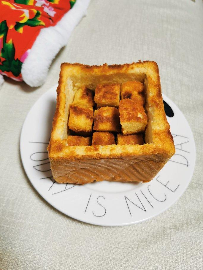 蜂蜜冰激凌厚多士（面包诱惑）