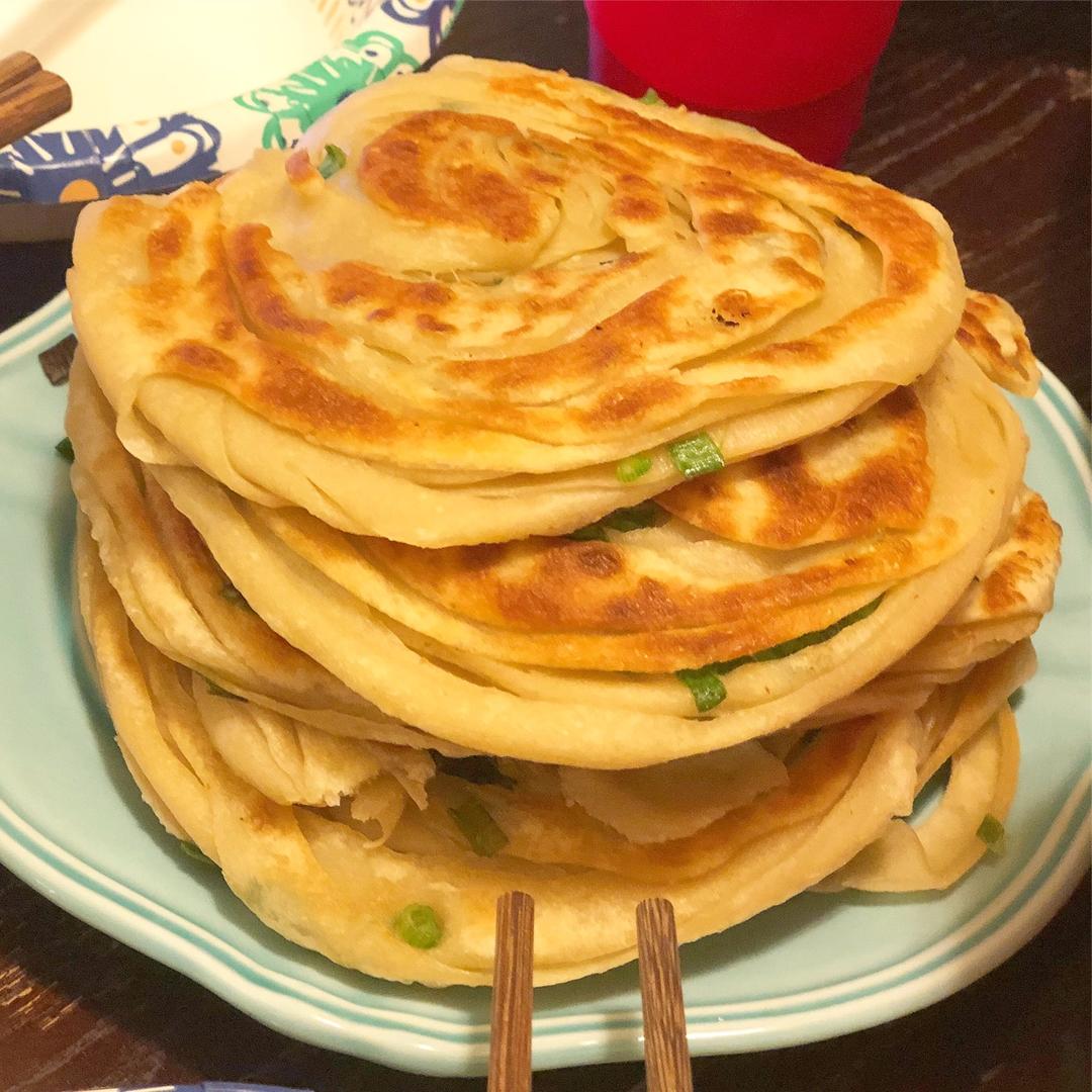 手抓葱油饼