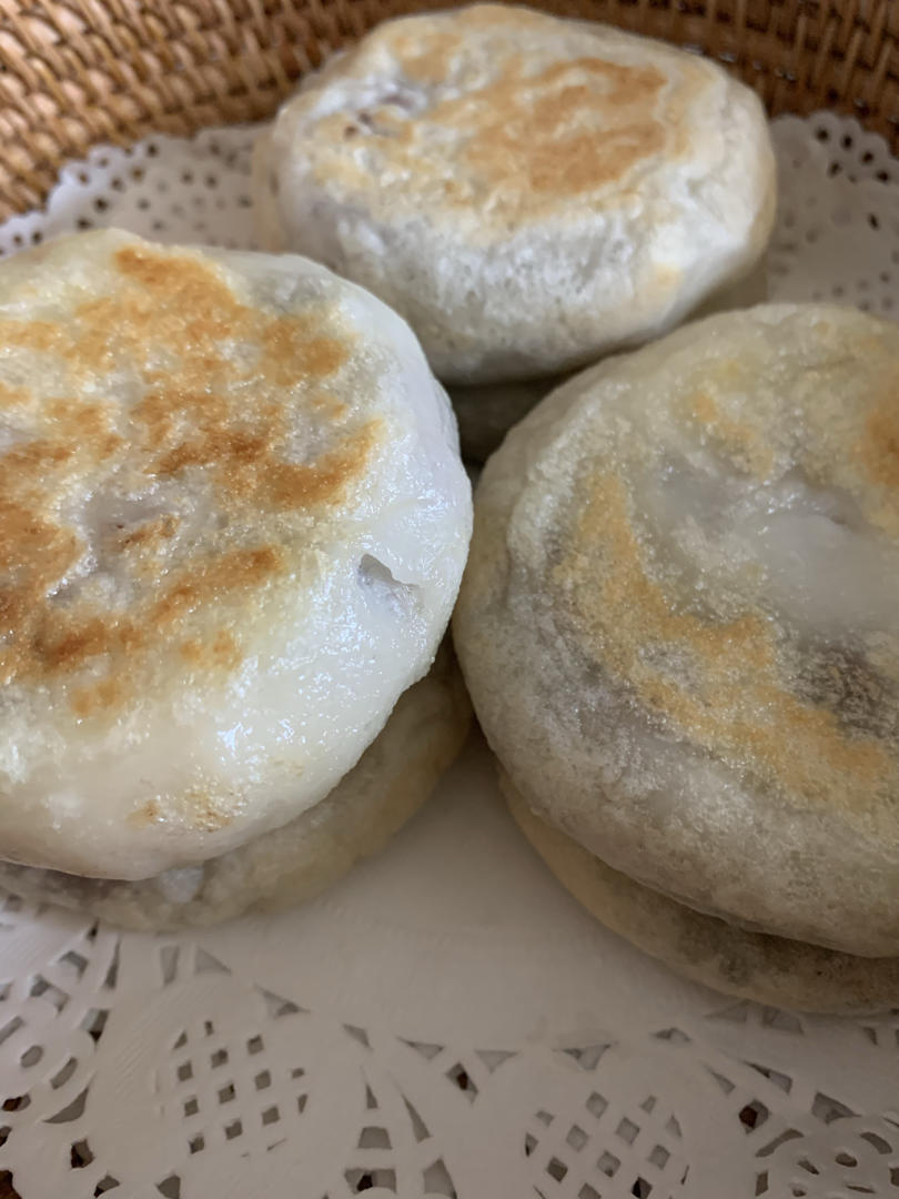 豆沙糯米饼