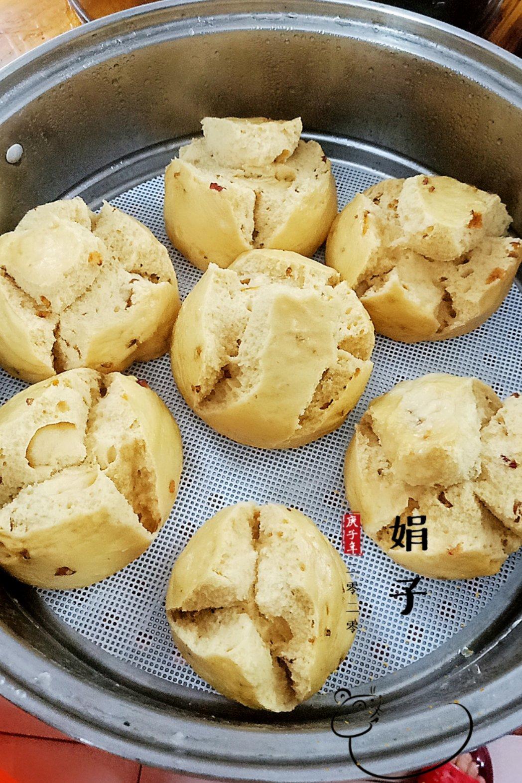 新手也能爆开花的老面红糖大枣开花馒头（泡打粉版or无泡打粉版）
