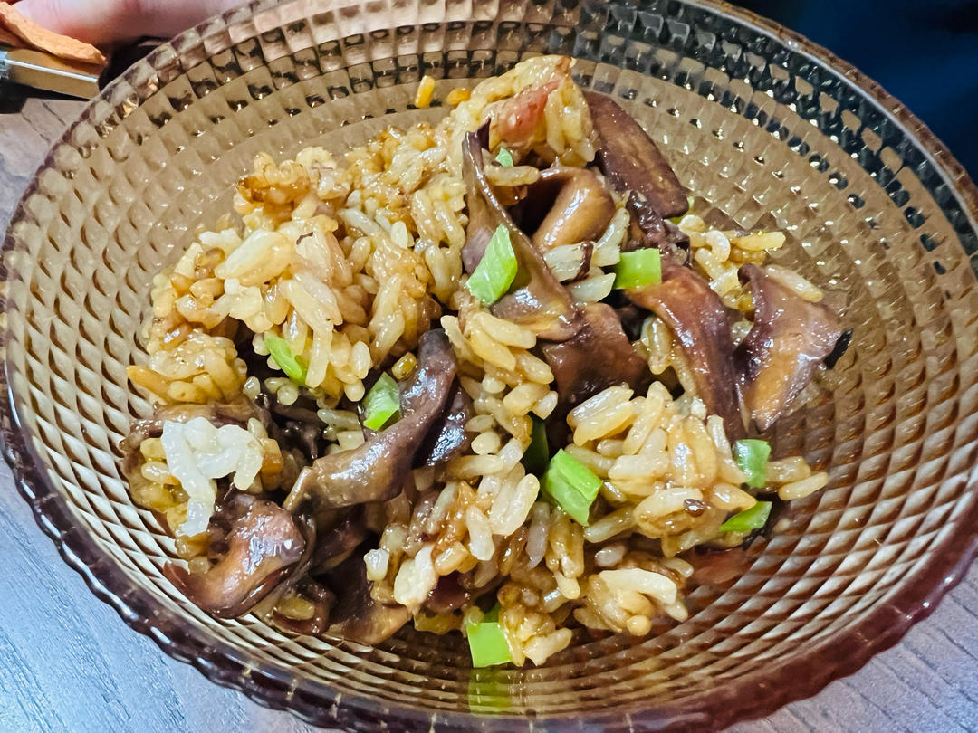 简单好吃的牛肝菌焖饭