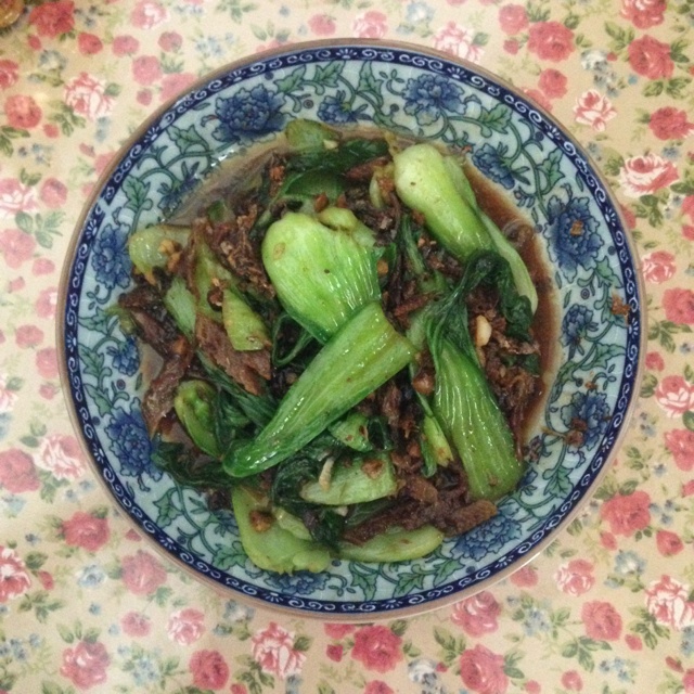 豆豉鲮鱼油麦菜