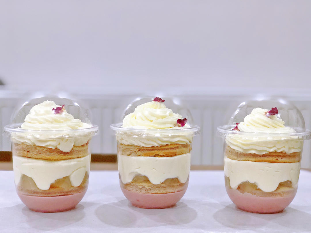 柒柒7775做的6款神仙搭配冰淇淋口感奶油奶冻啵啵杯