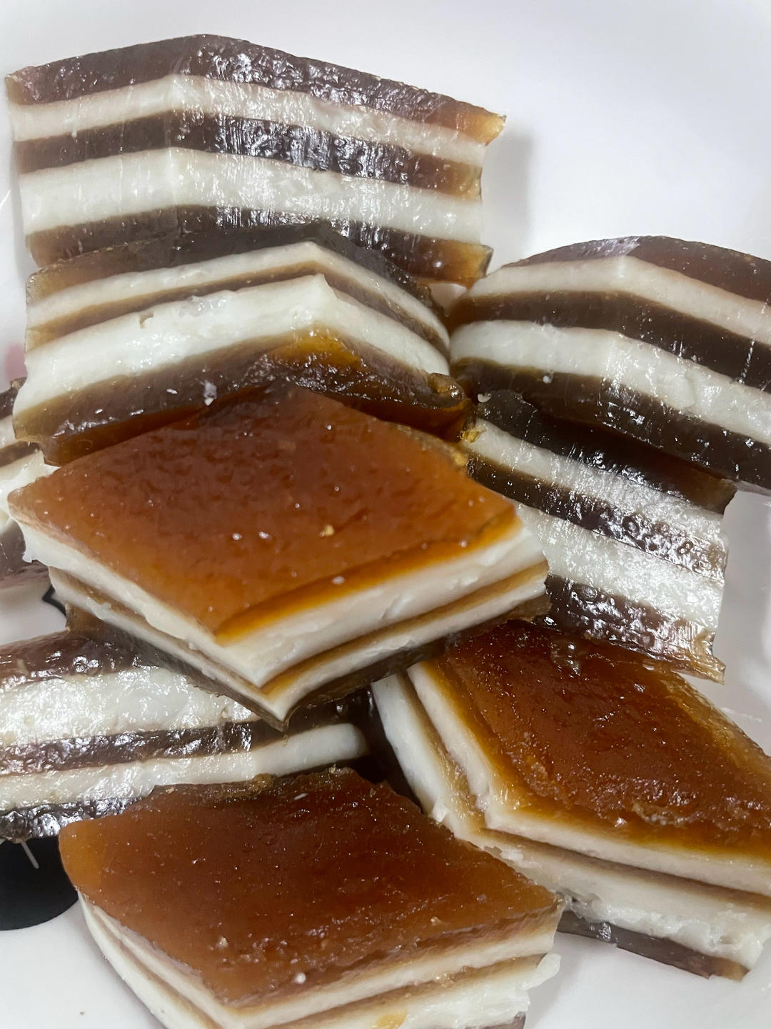 加入蒂荠快手用料最简#马蹄糕#