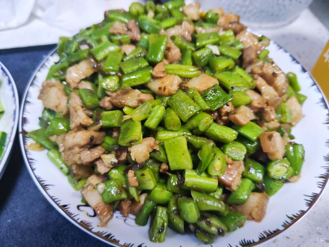 橄榄菜四季豆