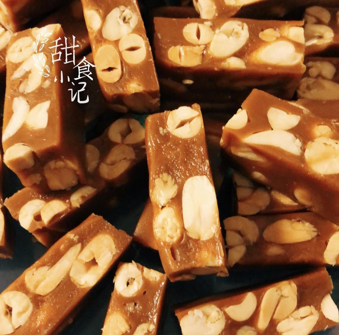 比牛轧糖还要好吃的花生太妃糖（消耗淡奶油）