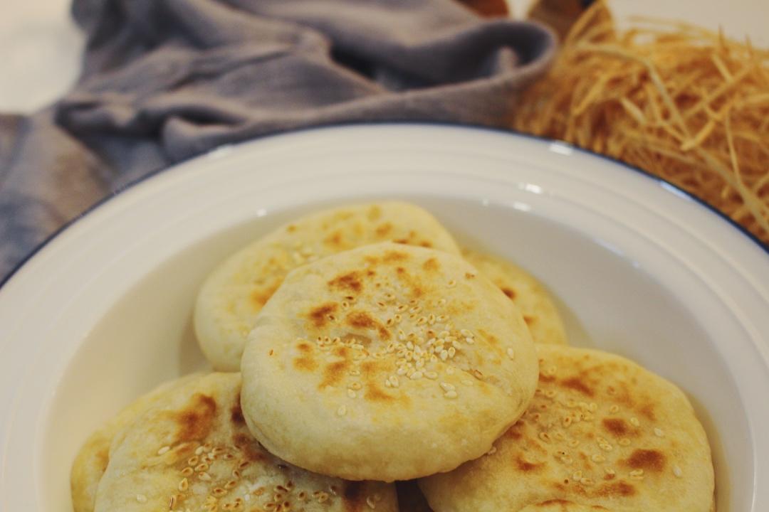 发面油酥小糖饼