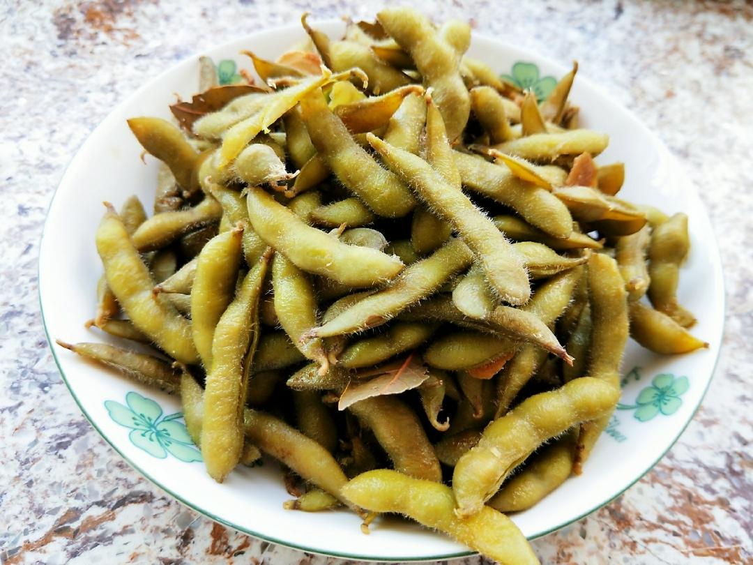 凉拌毛豆（五香煮花毛）