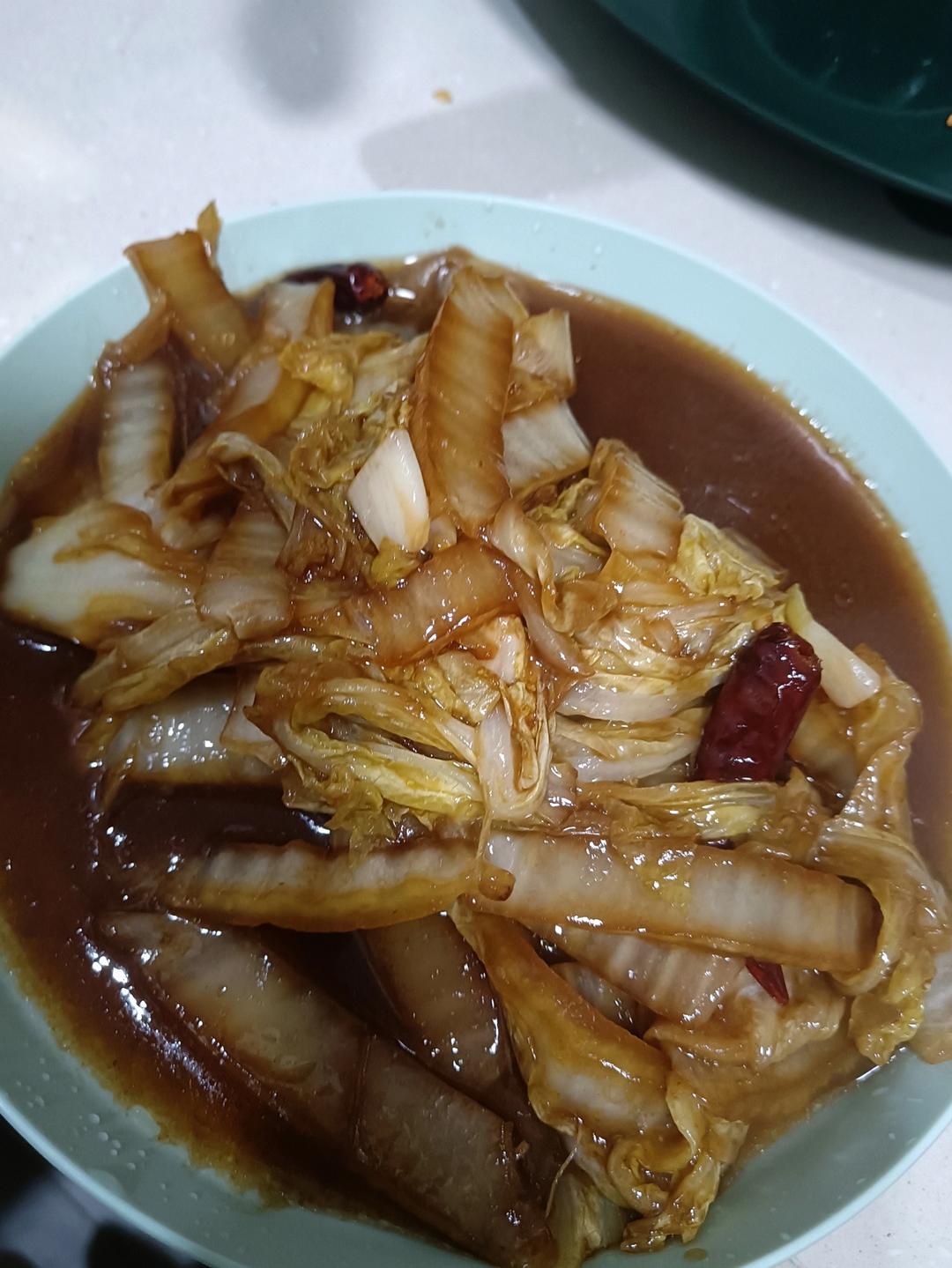 爆下饭的酸辣白菜（零难度）