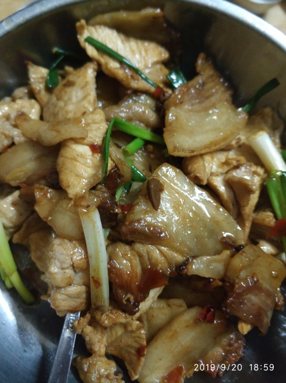 生炒五花肉