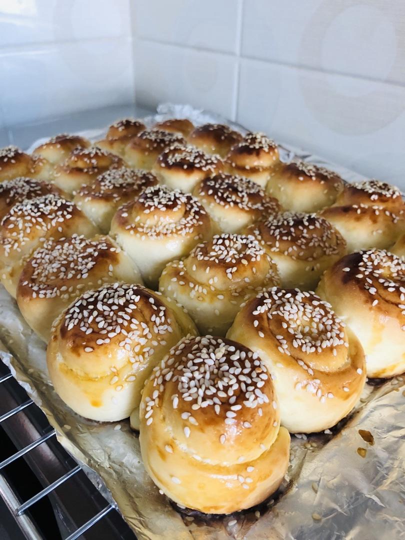 脆底蜂蜜小面包