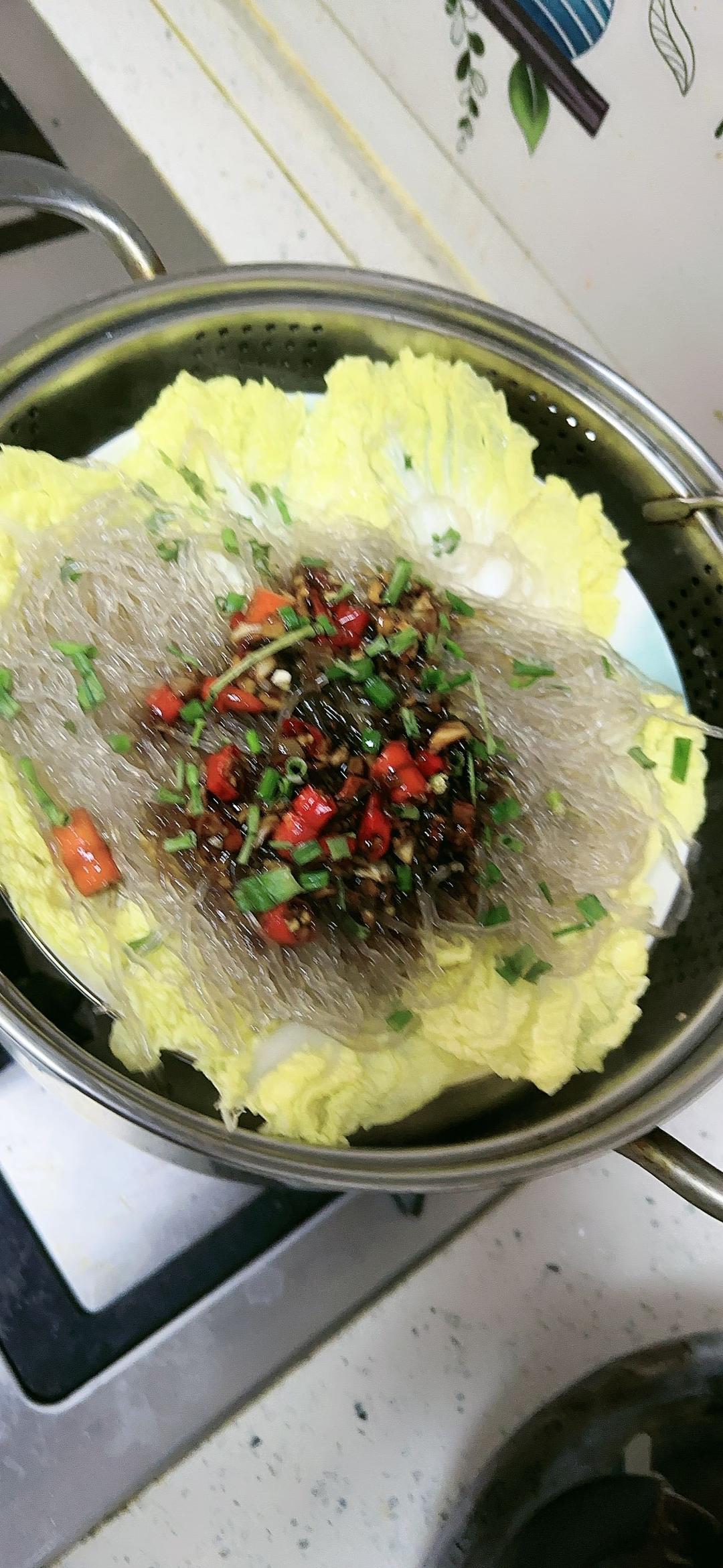 蒜蓉粉丝娃娃菜