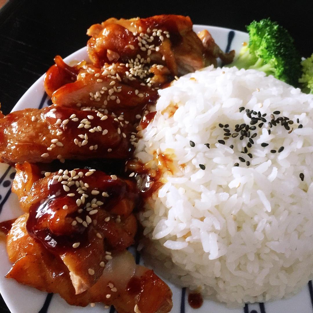 快手菜--照烧鸡腿饭
