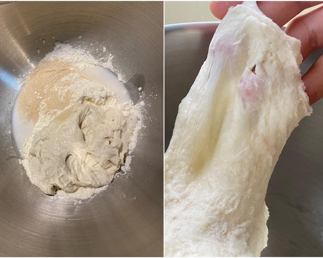 纯奶手撕吐司的做法 步骤1