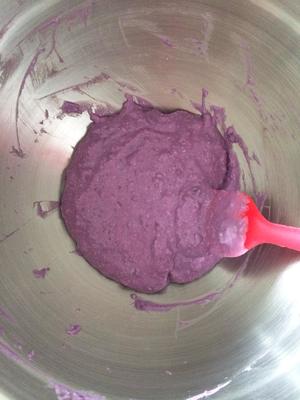 紫薯椰香戚风的做法 步骤2