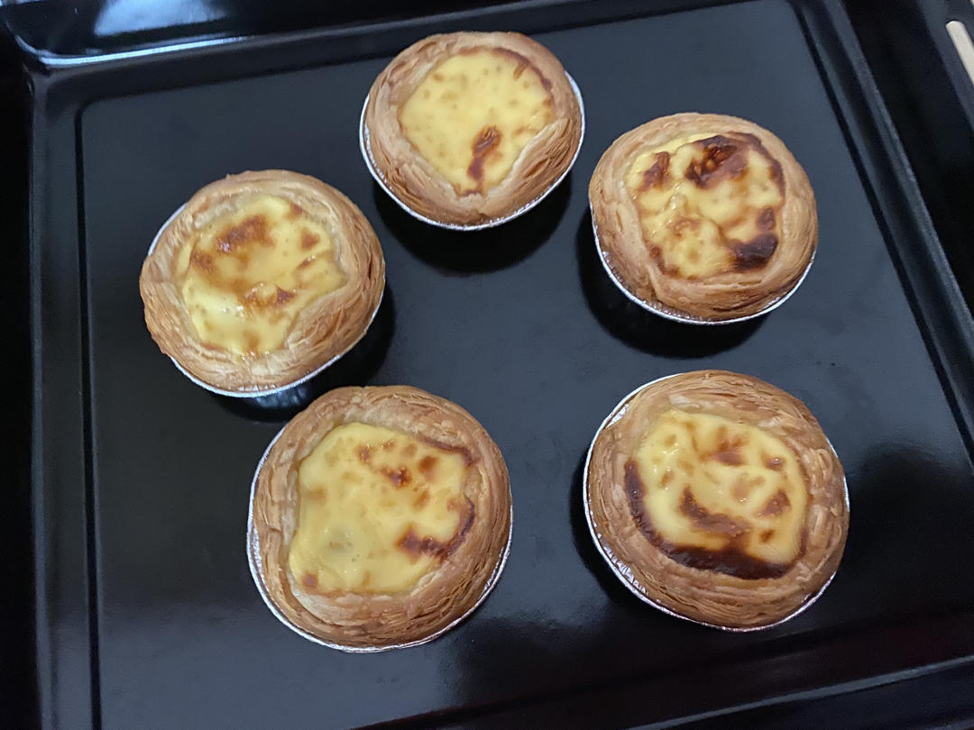 不加淡奶油蛋挞