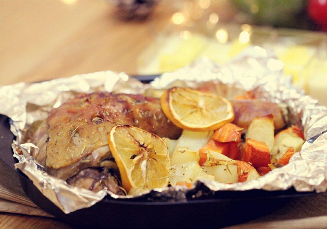 超详细 入味马杀鸡迷迭香烤鸡腿（翅）宴客必备