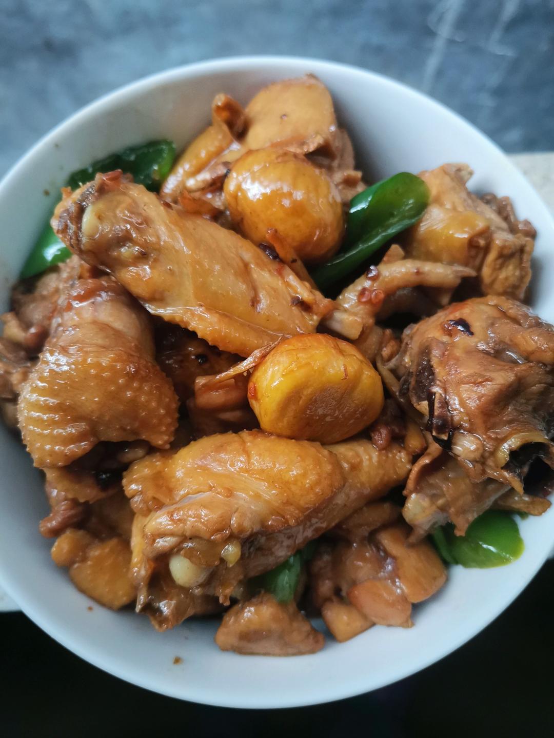 【栗子烧鸡】鸡肉都给你吃，栗子归我~