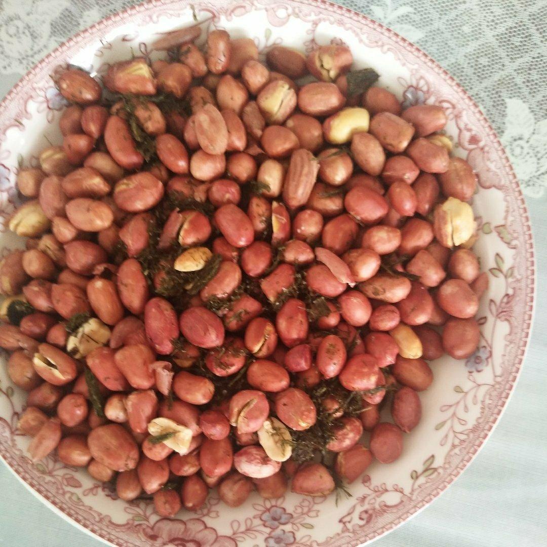 烤箱版油炸花生米