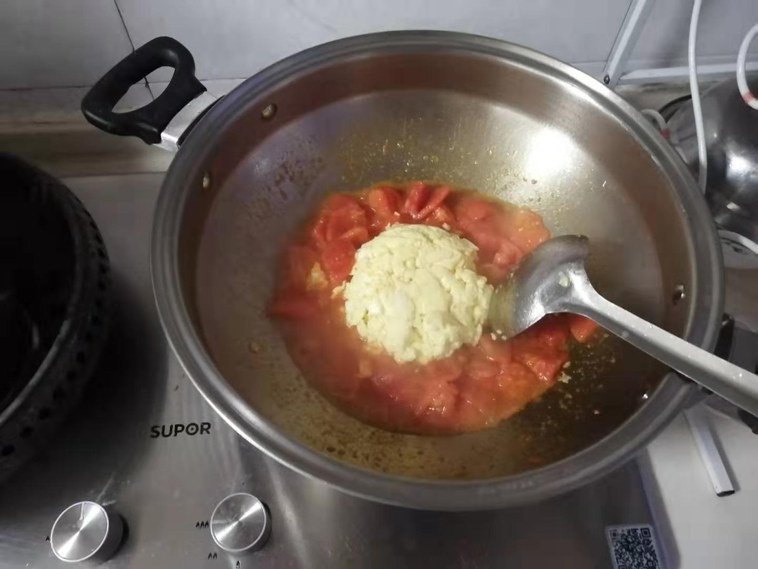 西红柿炒鸡蛋的做法 步骤7