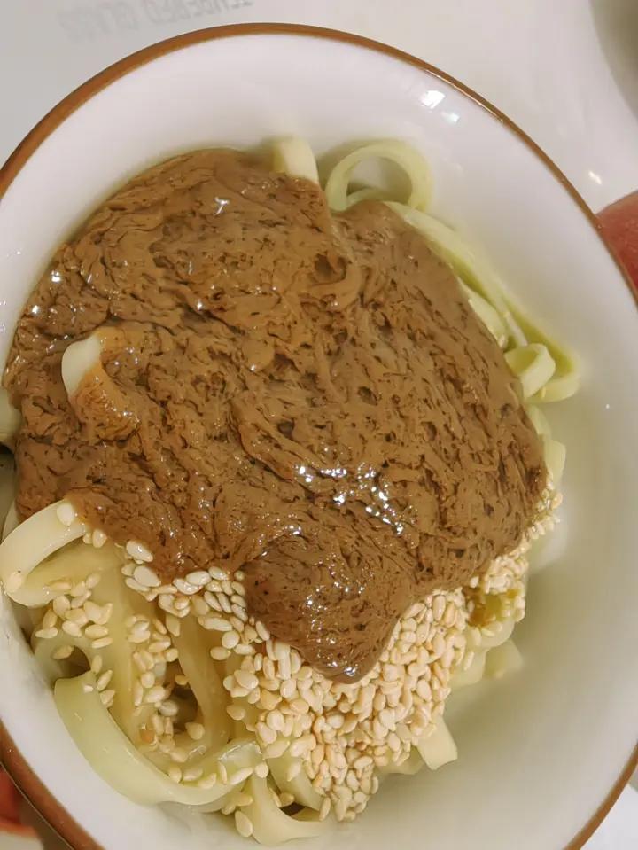太香了 这个麻酱拌面我可以吃一辈子
