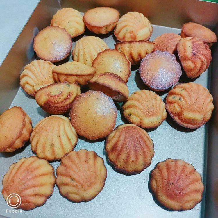 焦糖海盐玛德琳