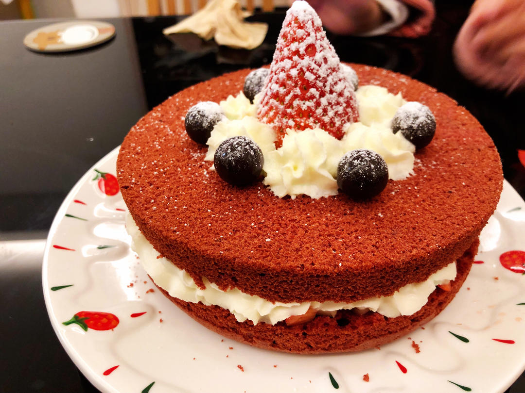 红丝绒蛋糕戚风版