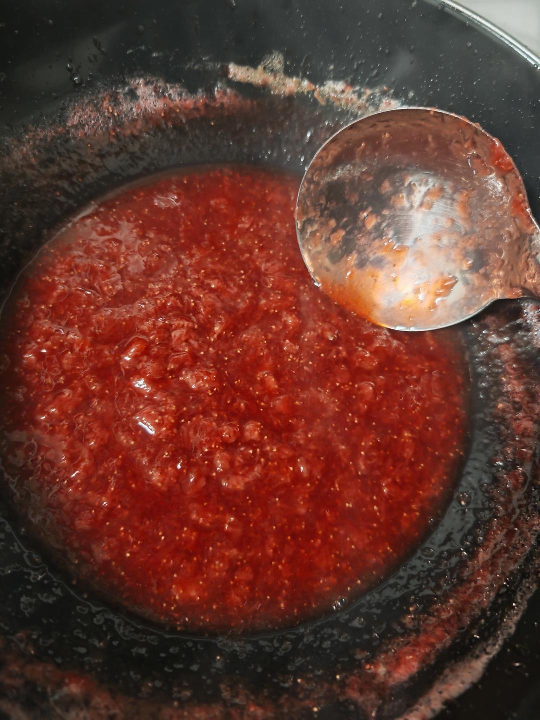 自制无添加草莓酱