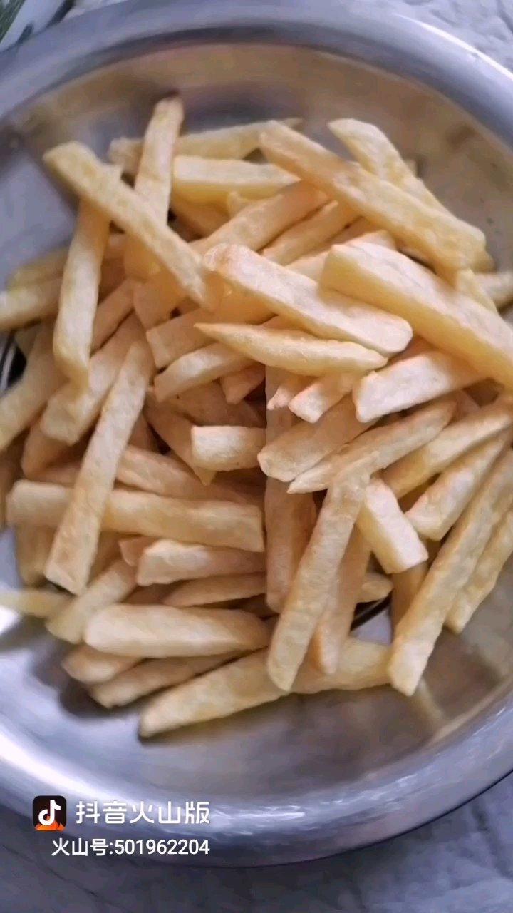 自制 肯德基 同款 薯条