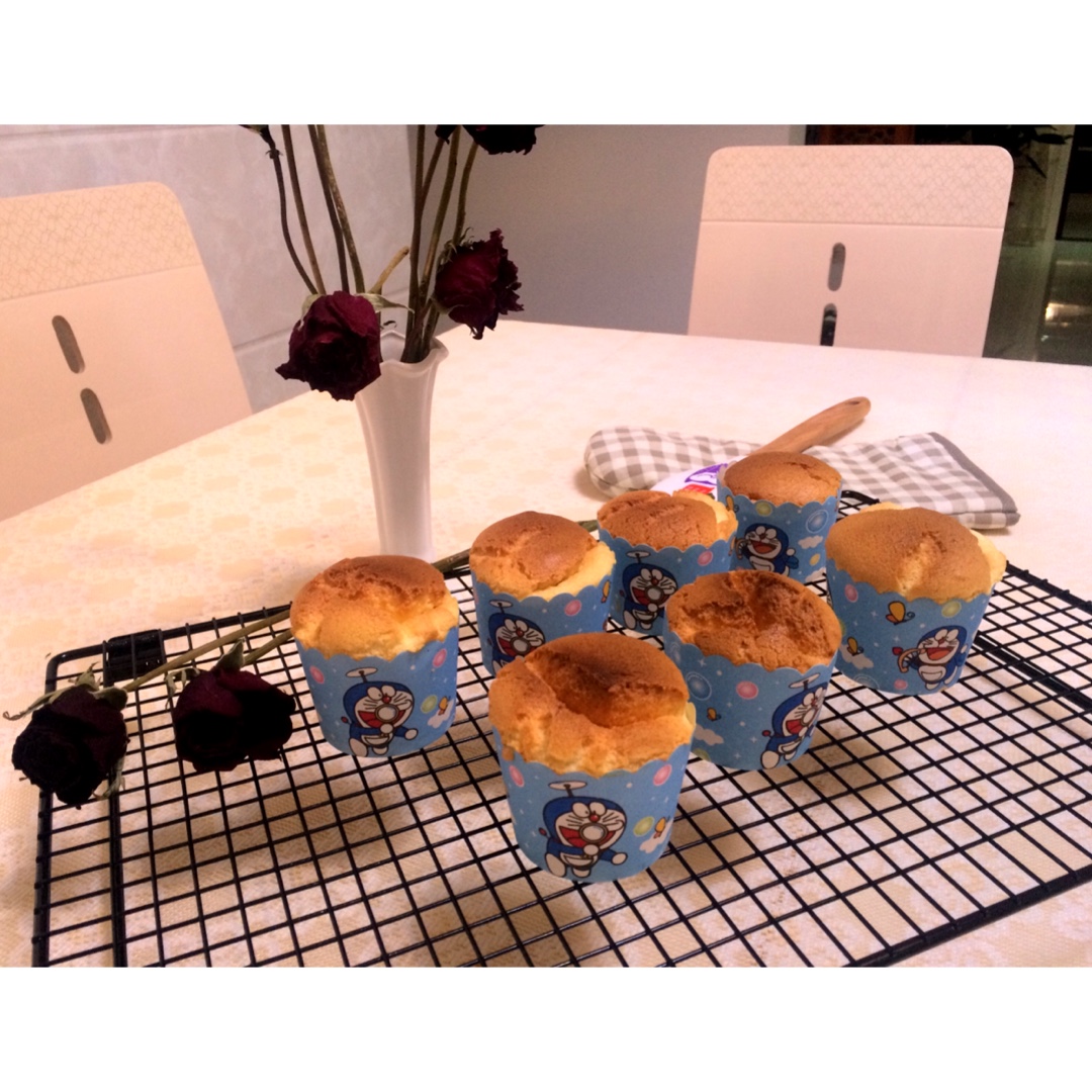 《Tinrry+》戚风蛋糕（6寸配方）（基础、超详细教程）