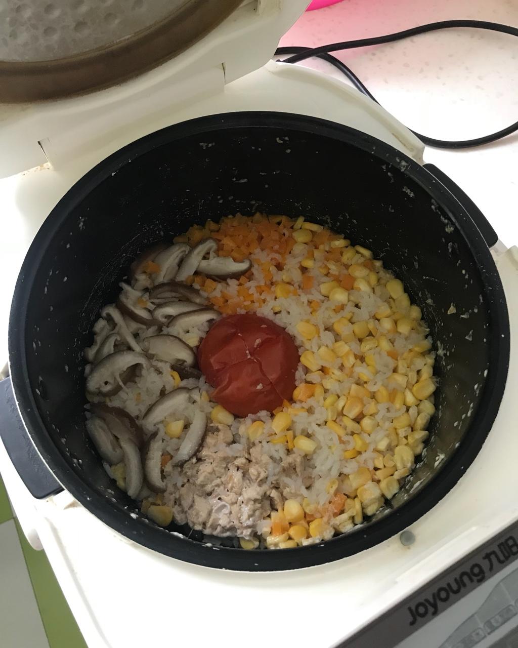 网红焖饭一只番茄饭