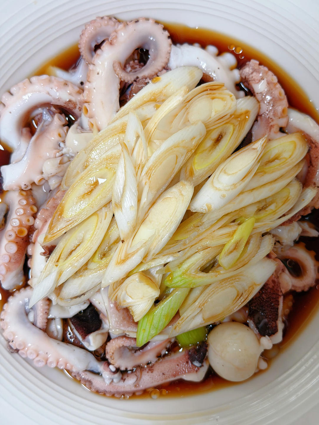 葱香芥末拌八爪鱼🐙