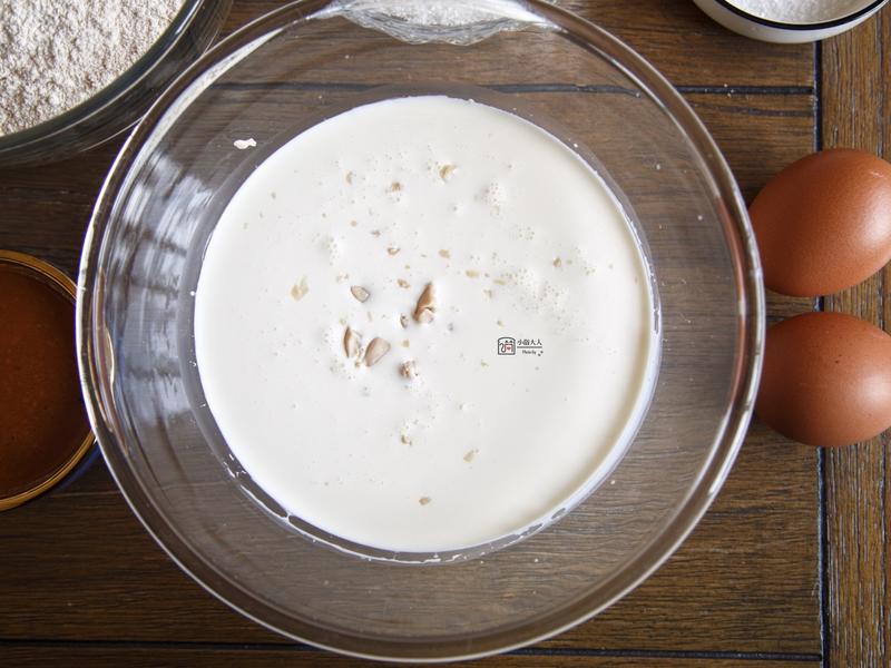 纯奶手撕吐司的做法 步骤1