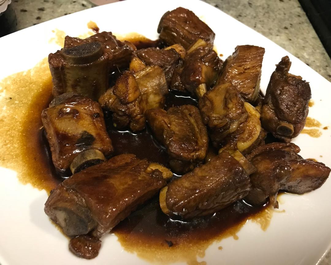 糖醋排骨(不用油炸不用炒糖色)