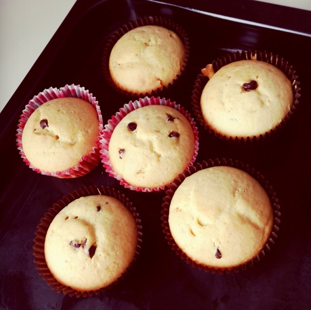 巧克力豆小蛋糕