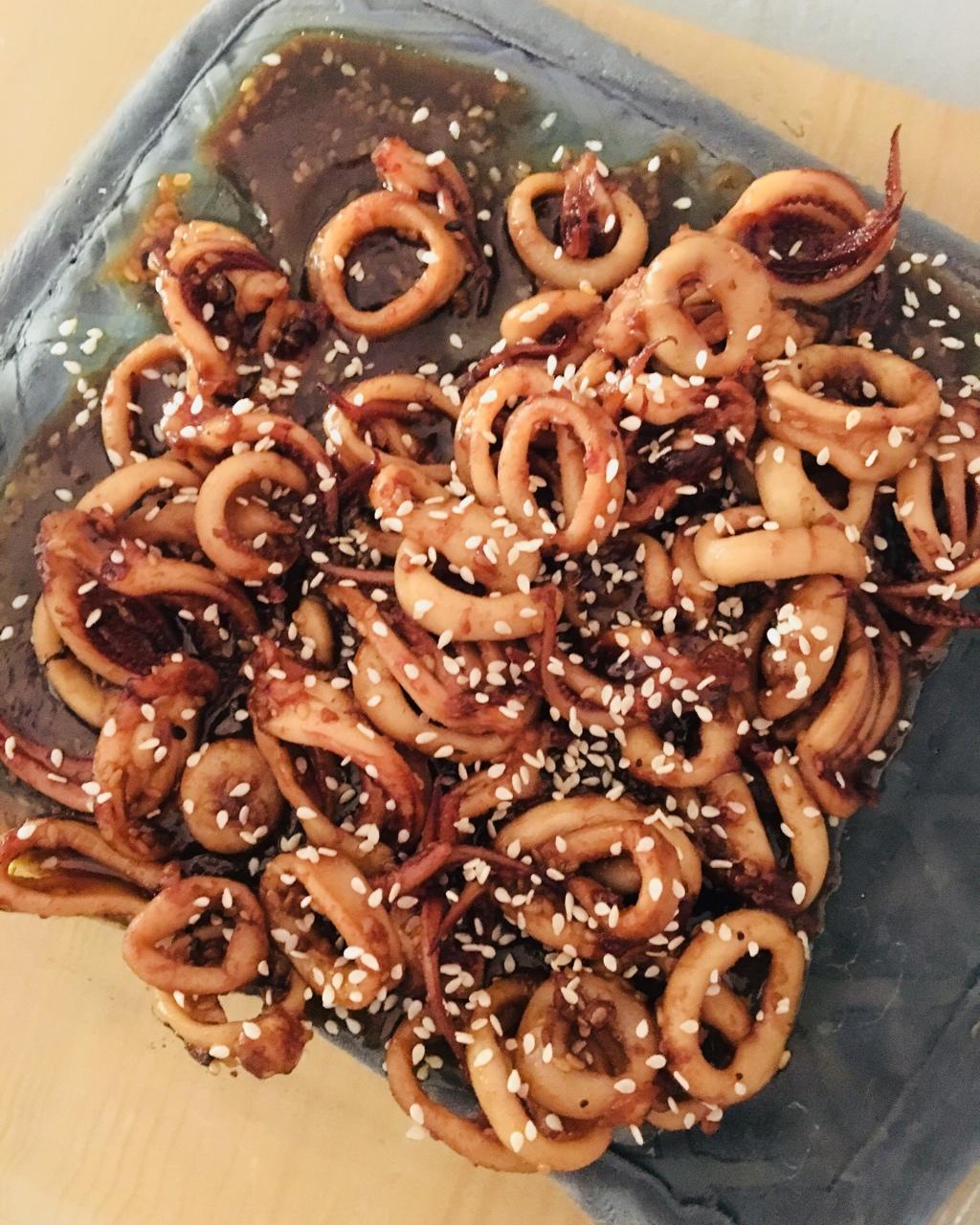 干锅酱香鱿鱼