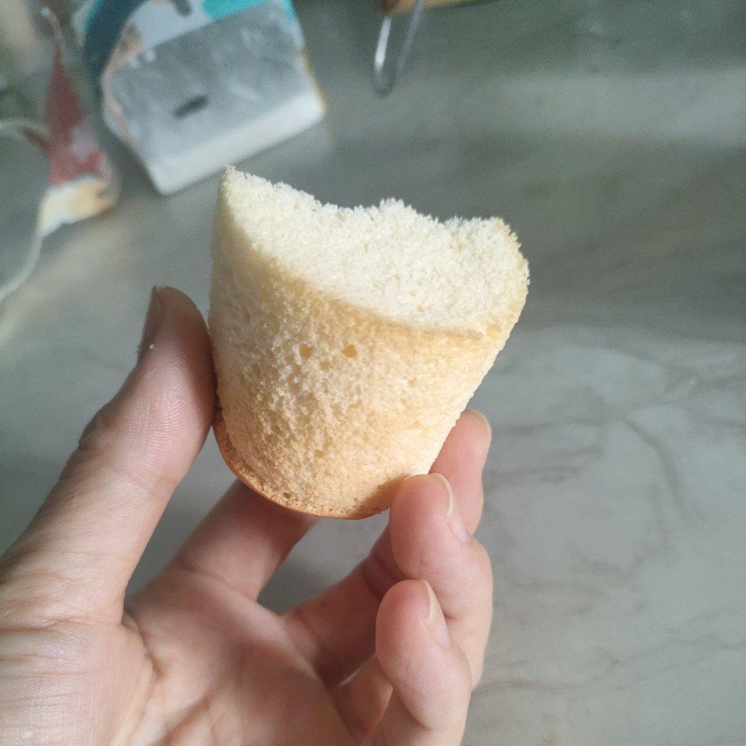 空气炸锅纸杯戚风蛋糕