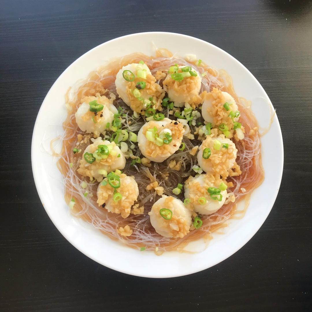 蒜蓉粉丝蒸扇贝