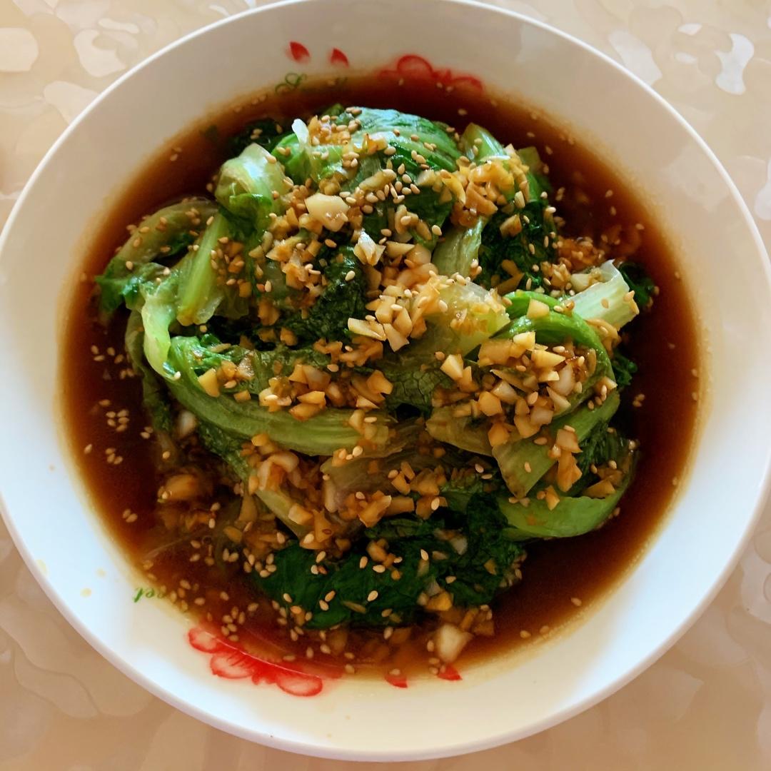 5分钟上桌的蚝油生菜