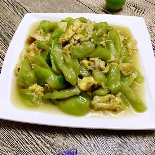 丝瓜炒蛋的做法