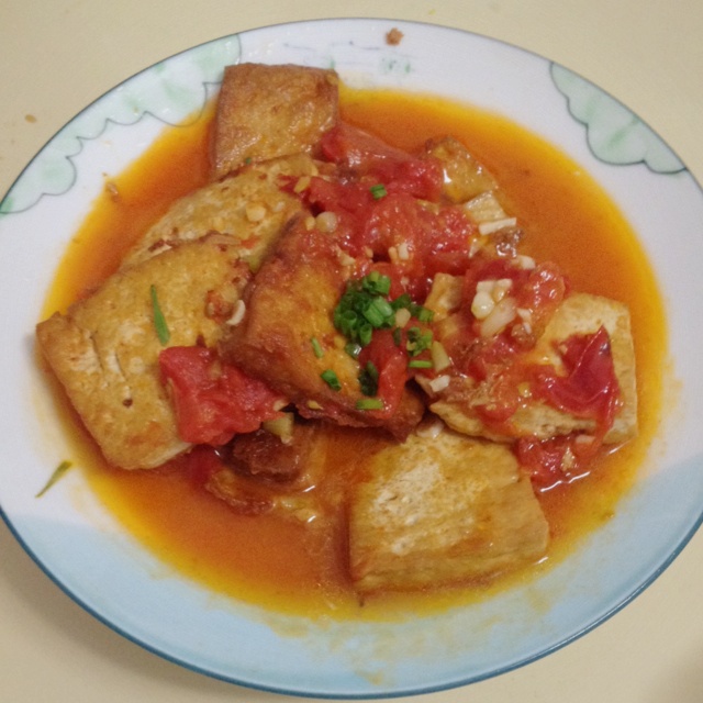 番茄豆腐