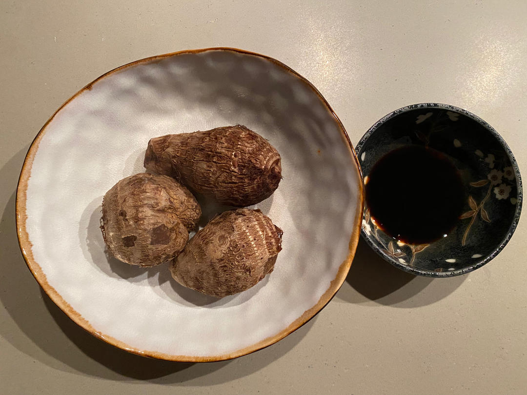 🔥宁波人蘸酱油的原味毛芋艿