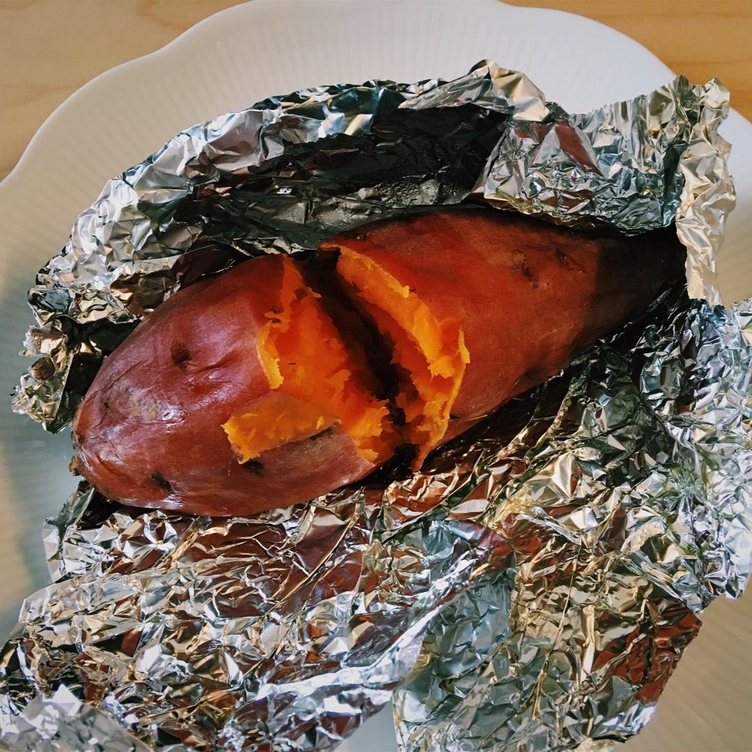 烤地瓜（烤箱初试）