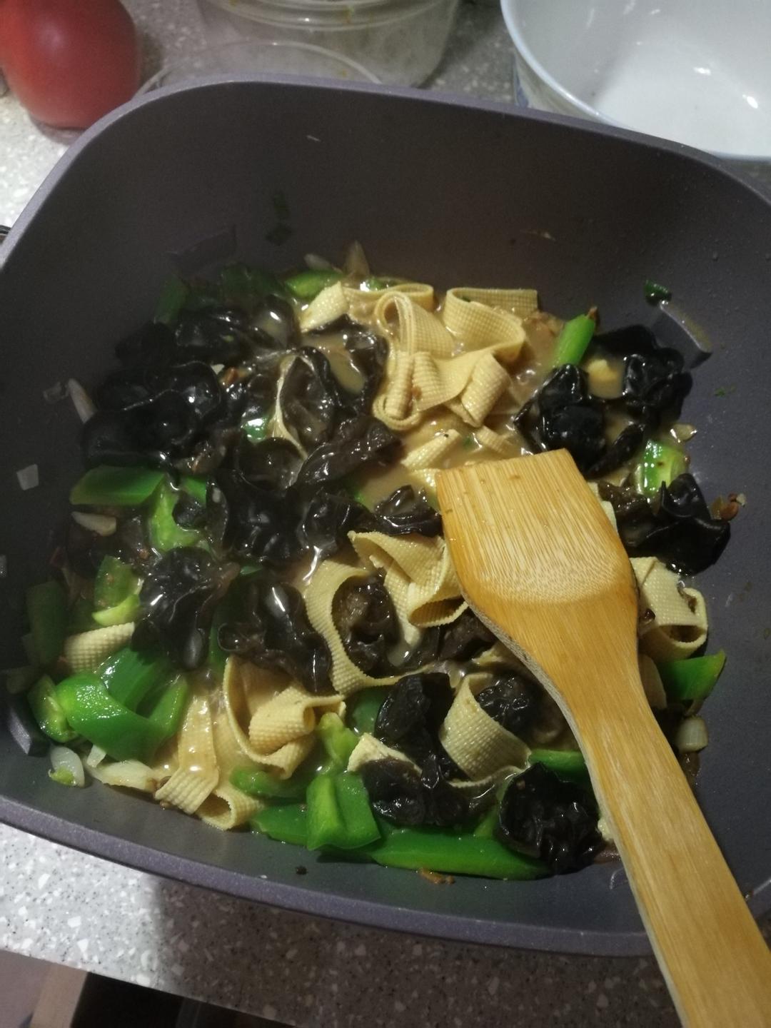 青椒豆皮