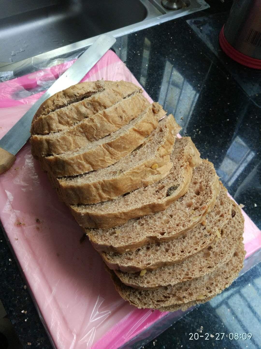 50%全麦面包（ACA面包机）